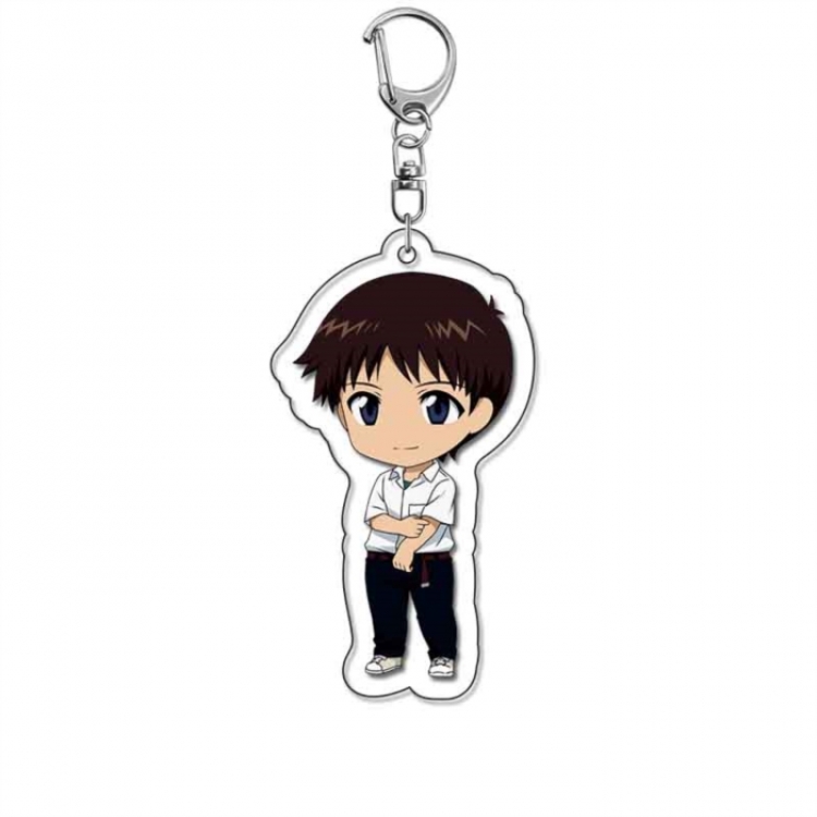 EVA Anime Acrylic Keychain Charm price for 5 pcs