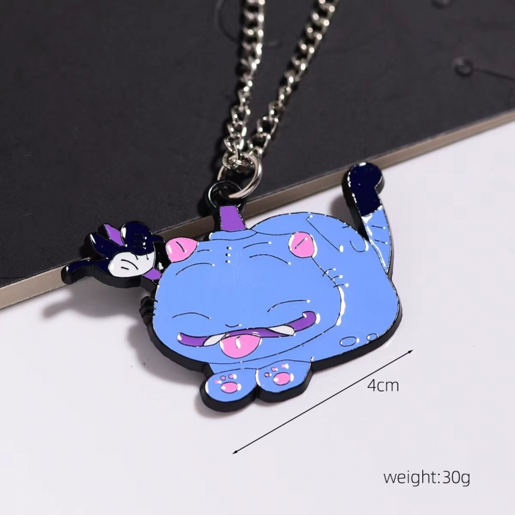 K-Pop Demon Hunters Anime cartoon metal necklace pendant price for 5 pcs
