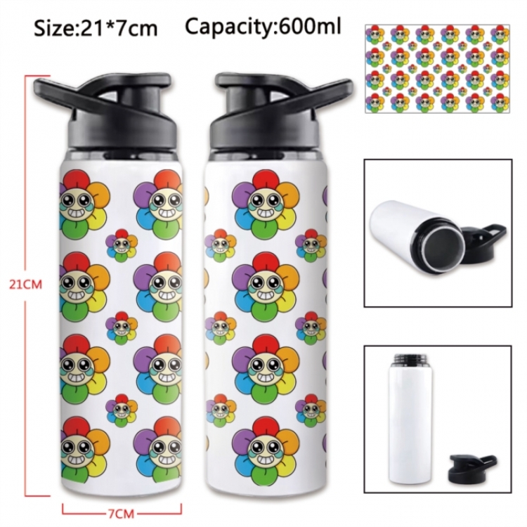 Dandy's World Anime Printed Outdoor Sports Water Bottle 600ml 21x7cm