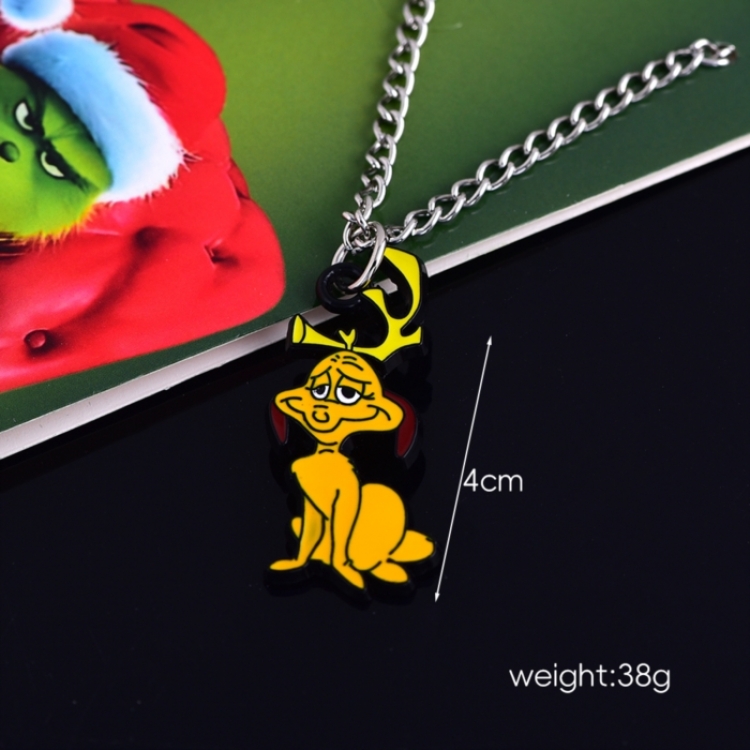 Christmas Monster Anime cartoon metal necklace pendant price for 5 pcs