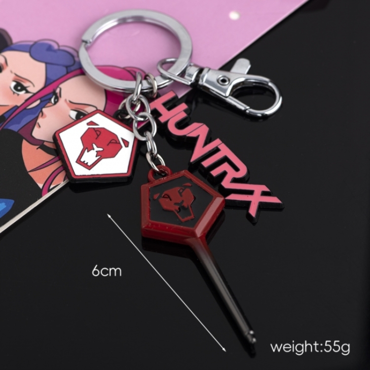K-Pop Demon Hunters Anime peripheral skewer keychain pendant