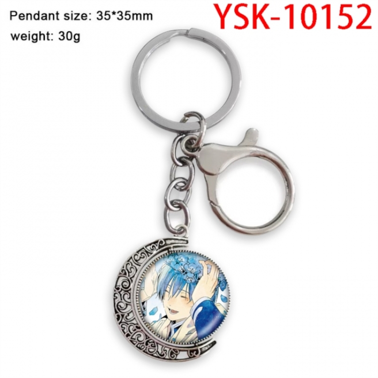 Frieren: Beyond Journey's Anime double-sided crystal rotating gemstone keychain pendant price for 5 pcs