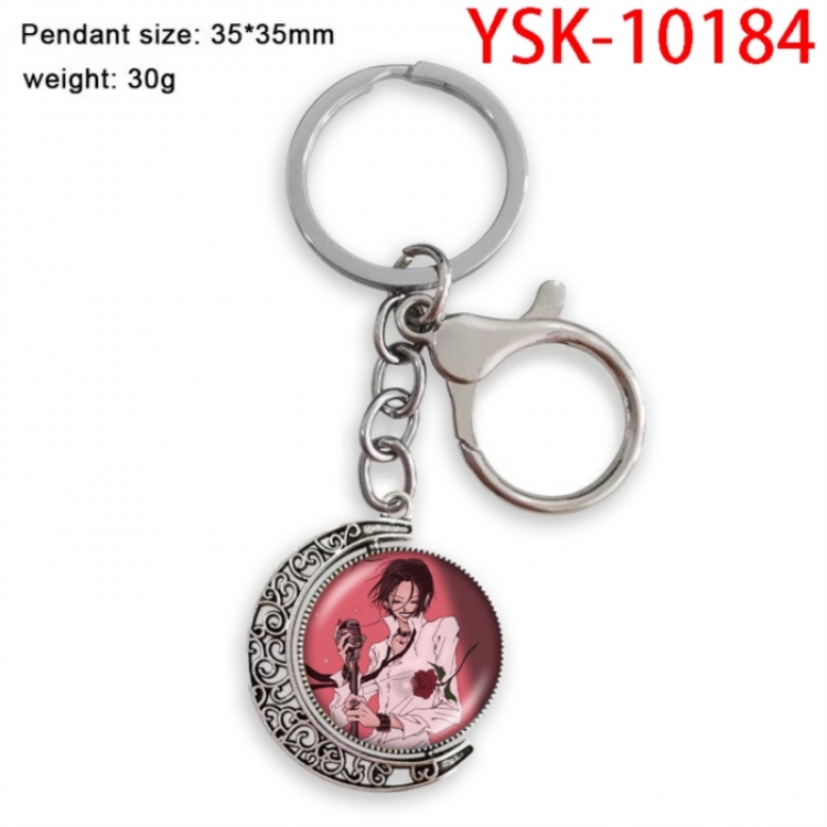 NANA Anime double-sided crystal rotating gemstone keychain pendant price for 5 pcs
