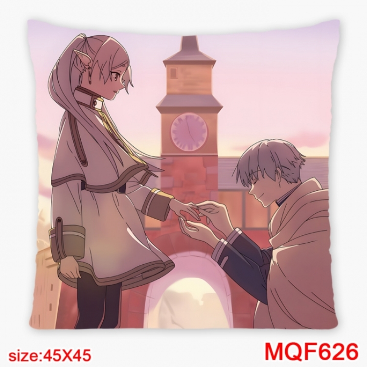 Frieren: Beyond Journey's Anime square full-color pillow cushion 45X45CM NO FILLING 
