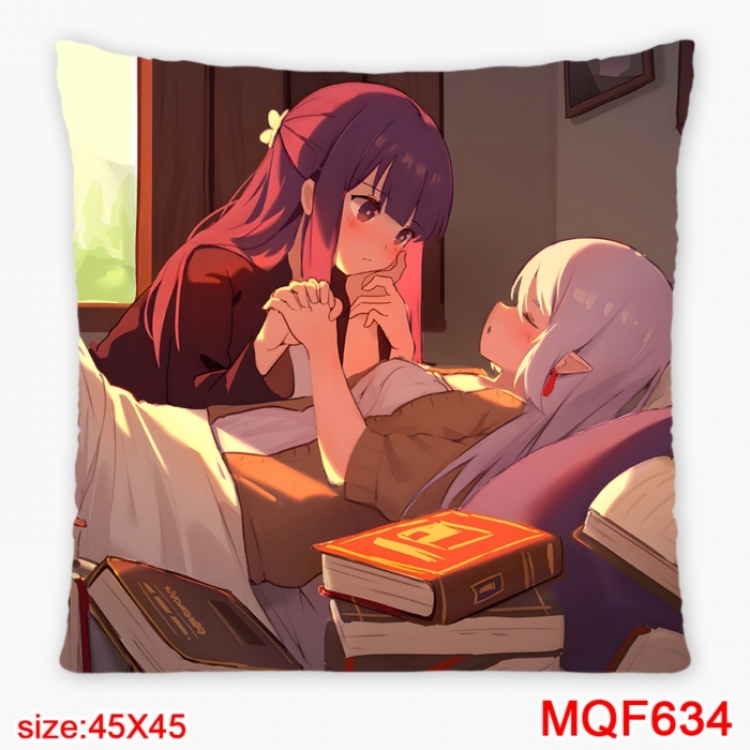 Frieren: Beyond Journey's Anime square full-color pillow cushion 45X45CM NO FILLING 