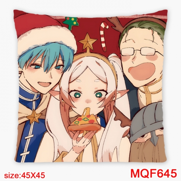 Frieren: Beyond Journey's Anime square full-color pillow cushion 45X45CM NO FILLING 