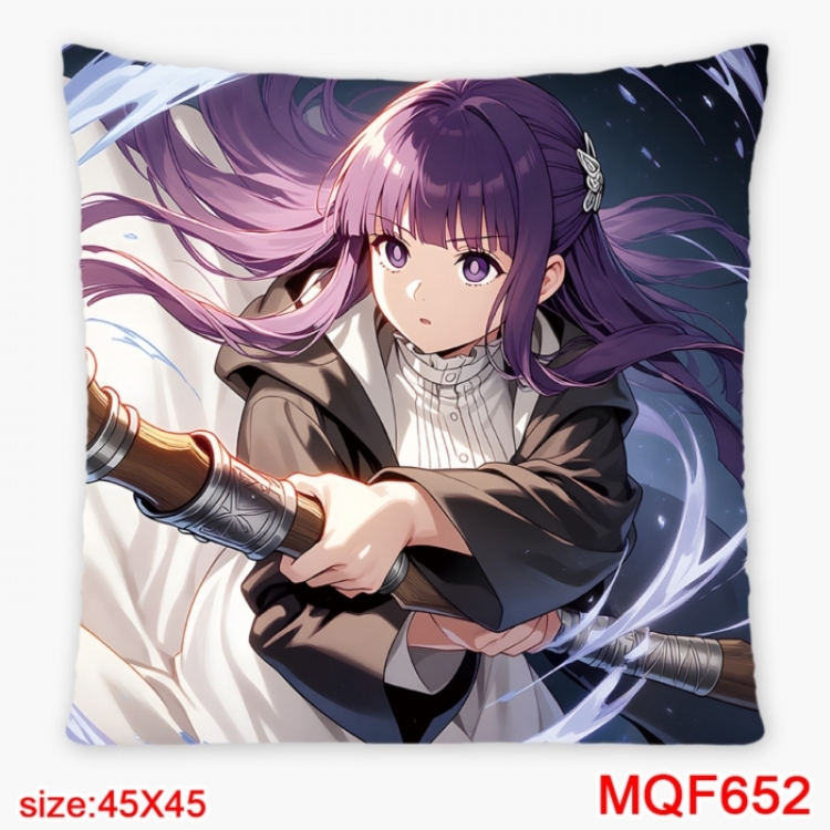 Frieren: Beyond Journey's Anime square full-color pillow cushion 45X45CM NO FILLING 