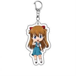 EVA Anime Acrylic Keychain Cha...