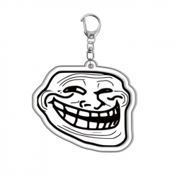 ‌Rage Comic Anime Acrylic Keyc...