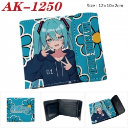 Hatsune Miku Anime PU leather ...