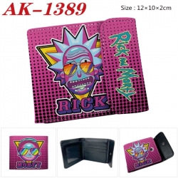 Rick and Morty Anime PU leathe...