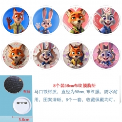 Zootopia Anime Round cloth fil...