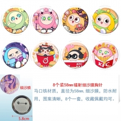 Egg party  Anime Circular lase...