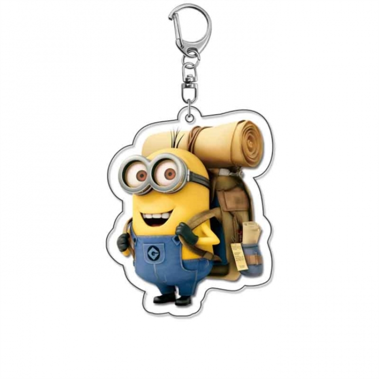 Minions Anime Acrylic Keychain Charm price for 5 pcs