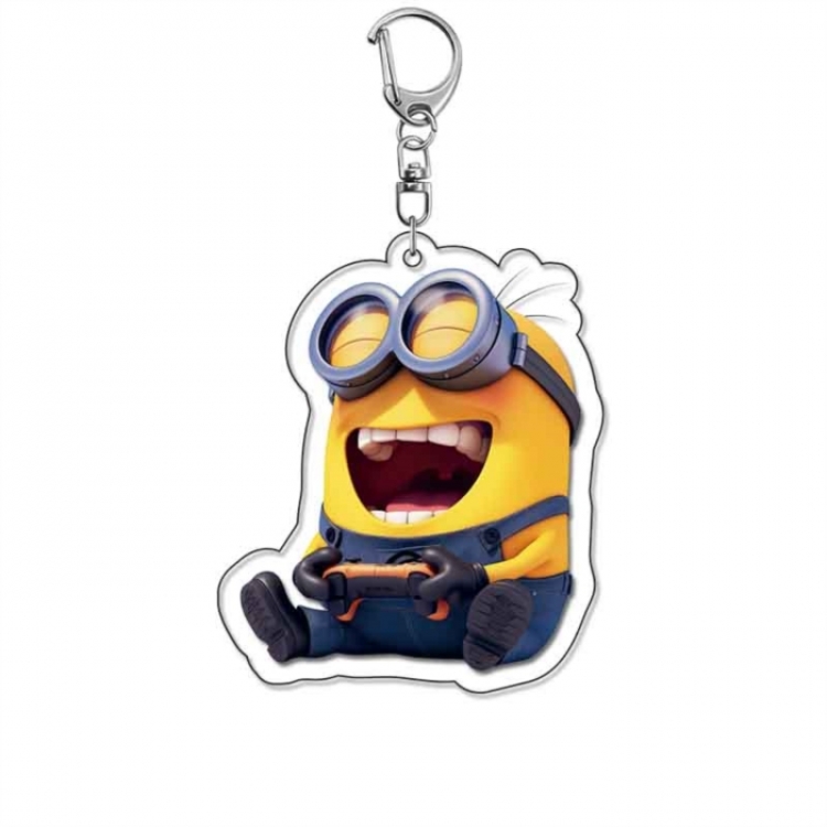 Minions Anime Acrylic Keychain Charm price for 5 pcs