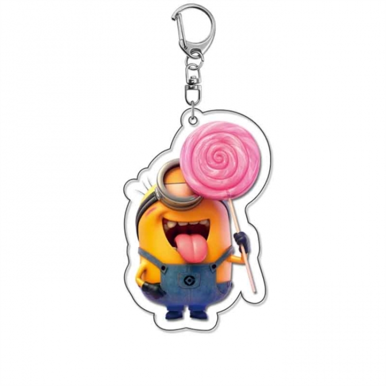 Minions Anime Acrylic Keychain Charm price for 5 pcs