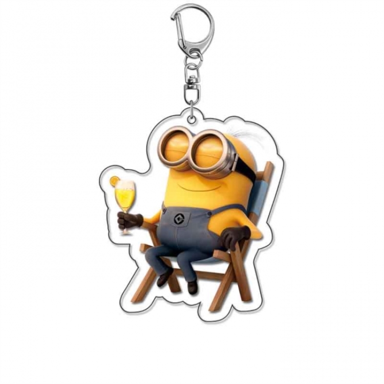 Minions Anime Acrylic Keychain Charm price for 5 pcs