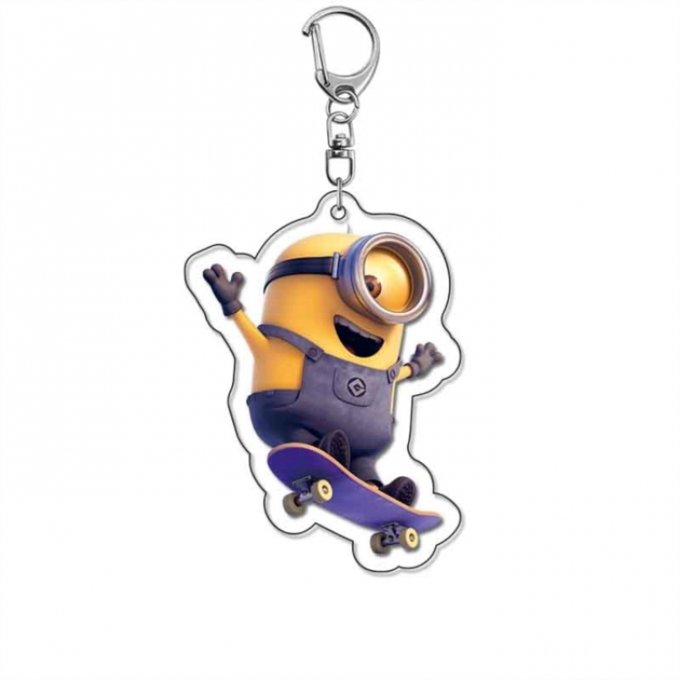 Minions Anime Acrylic Keychain Charm price for 5 pcs