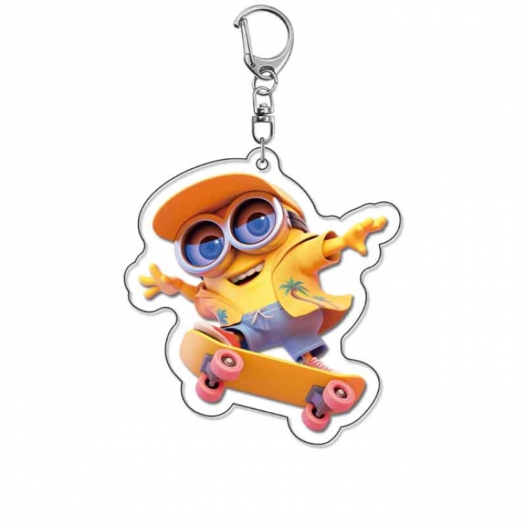 Minions Anime Acrylic Keychain Charm price for 5 pcs