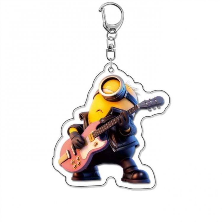 Minions Anime Acrylic Keychain Charm price for 5 pcs