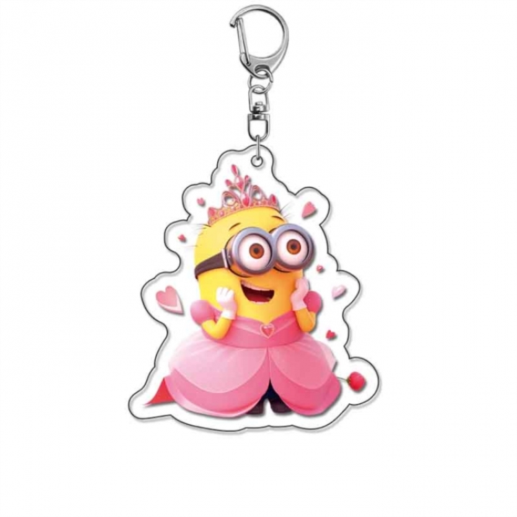 Minions Anime Acrylic Keychain Charm price for 5 pcs
