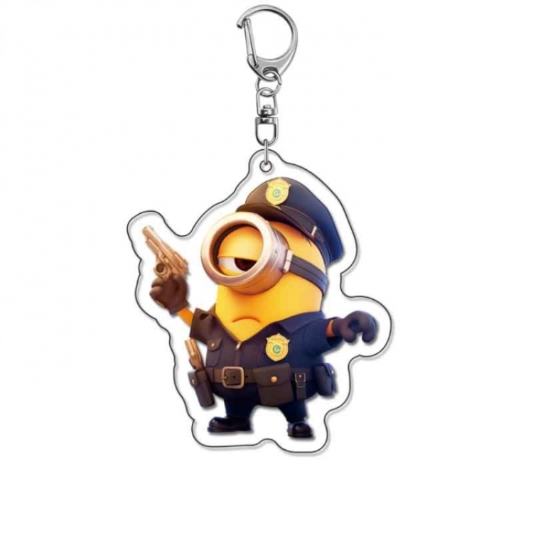 Minions Anime Acrylic Keychain Charm price for 5 pcs