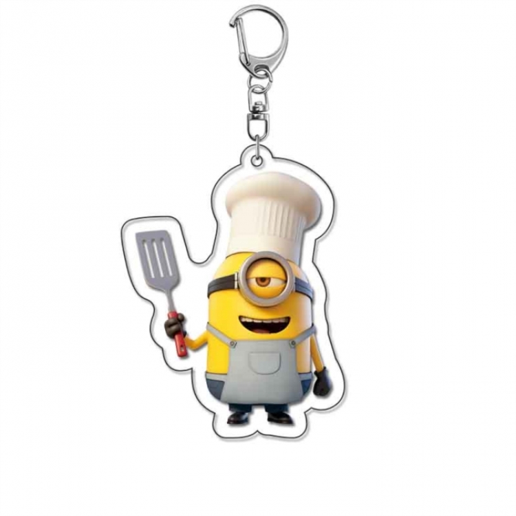 Minions Anime Acrylic Keychain Charm price for 5 pcs