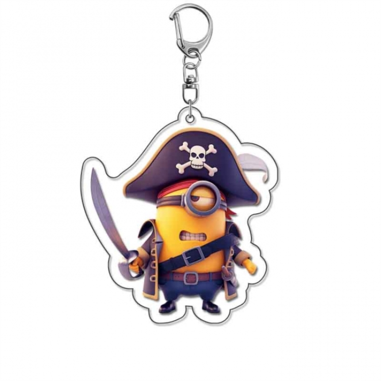 Minions Anime Acrylic Keychain Charm price for 5 pcs
