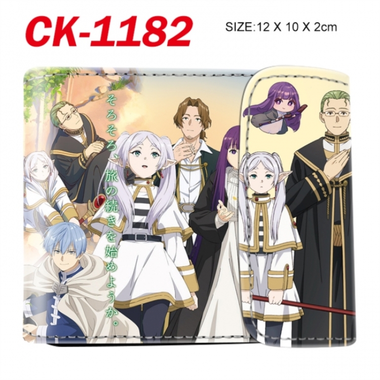 Frieren: Beyond Journey's Horizontal concealed wallet short wallet 12x10x2CM