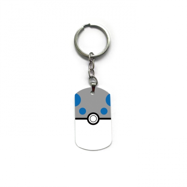 Pokemon Anime double-sided full-color printed keychain price for 5 pcs