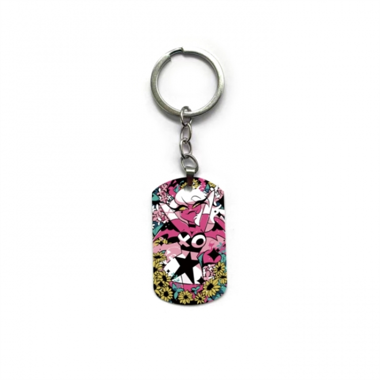 Hazbin Hotel Anime double-sided full-color printed keychain price for 5 pcs