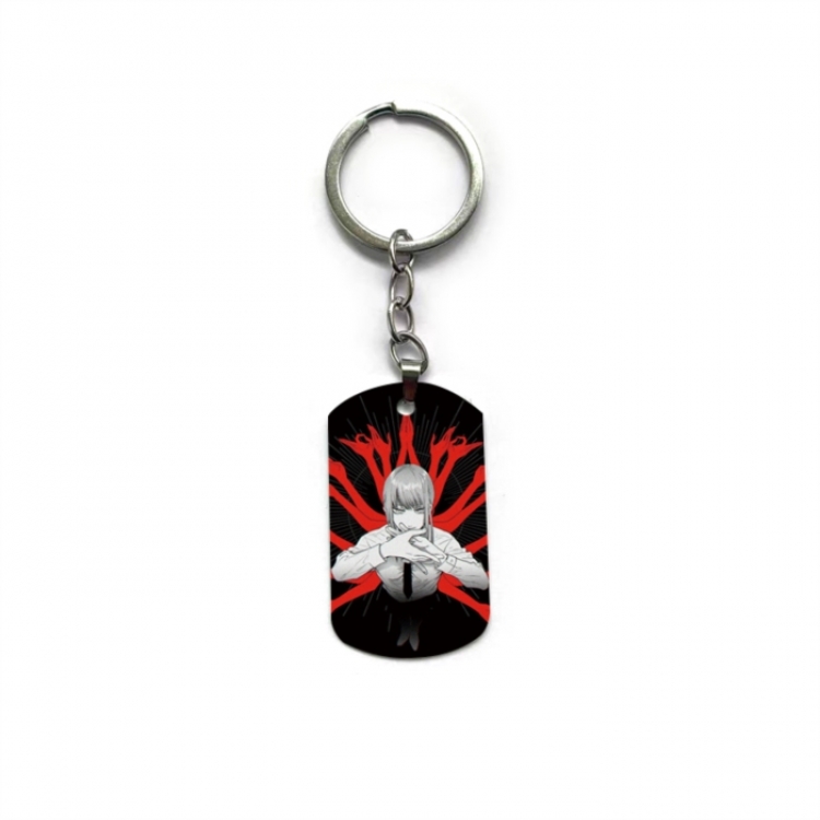 Chainsaw Man Anime double-sided full-color printed keychain price for 5 pcs