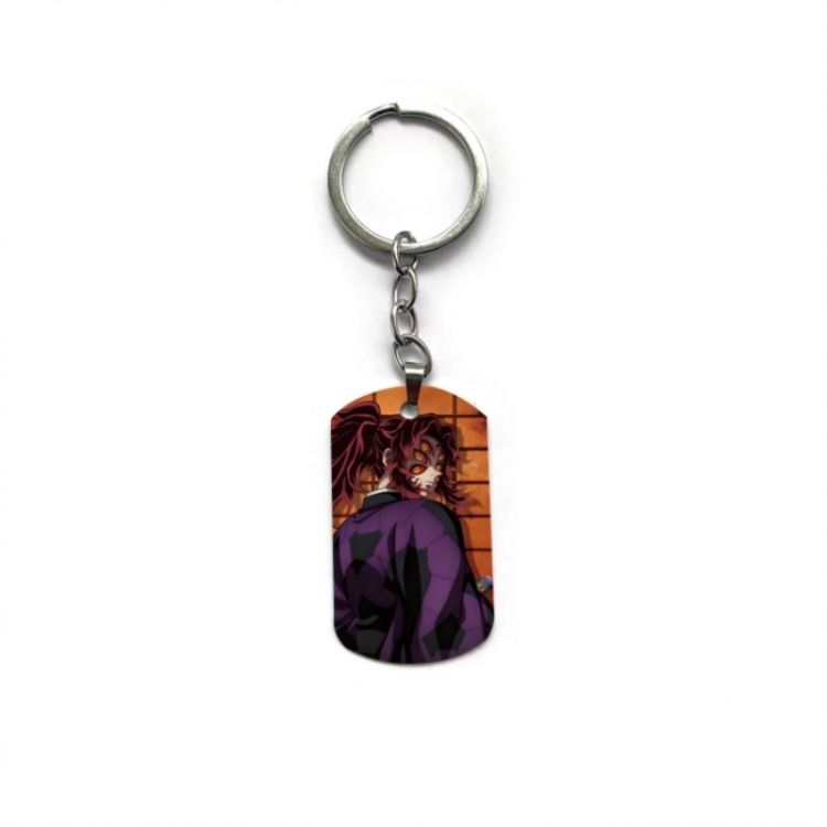 Demon Slayer Kimets Anime double-sided full-color printed keychain price for 5 pcs