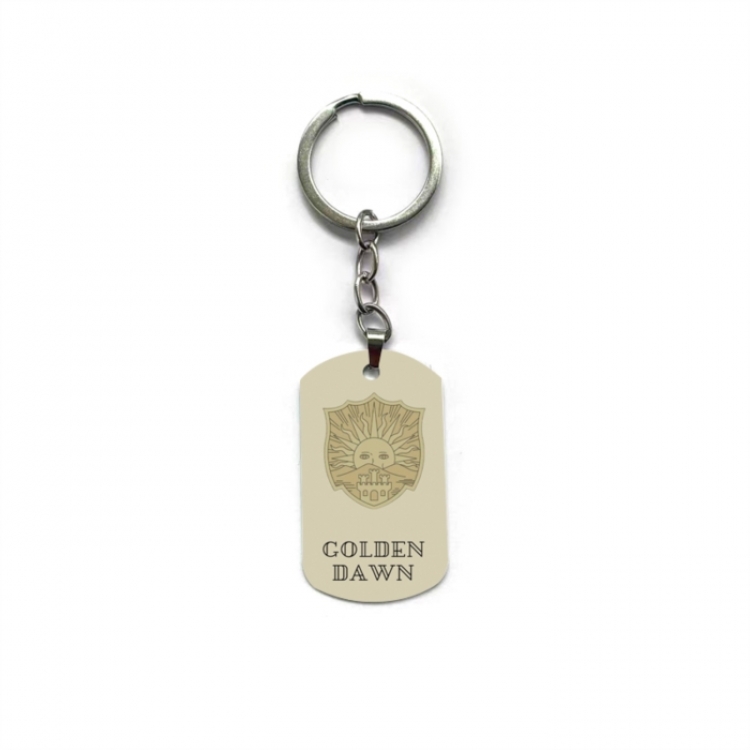 Black Clover Anime double-sided full-color printed keychain price for 5 pcs