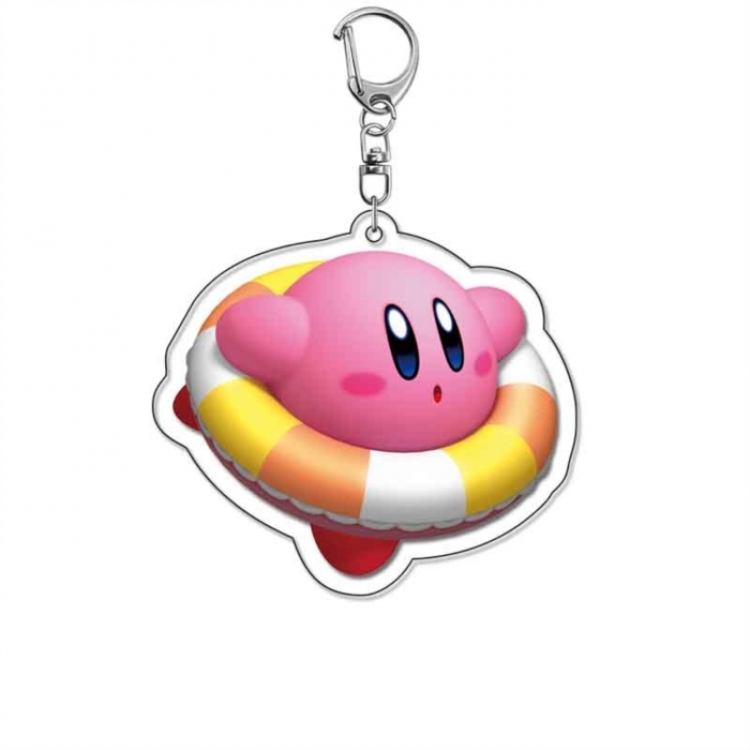 Kirby Anime Acrylic Keychain Charm price for 5 pcs