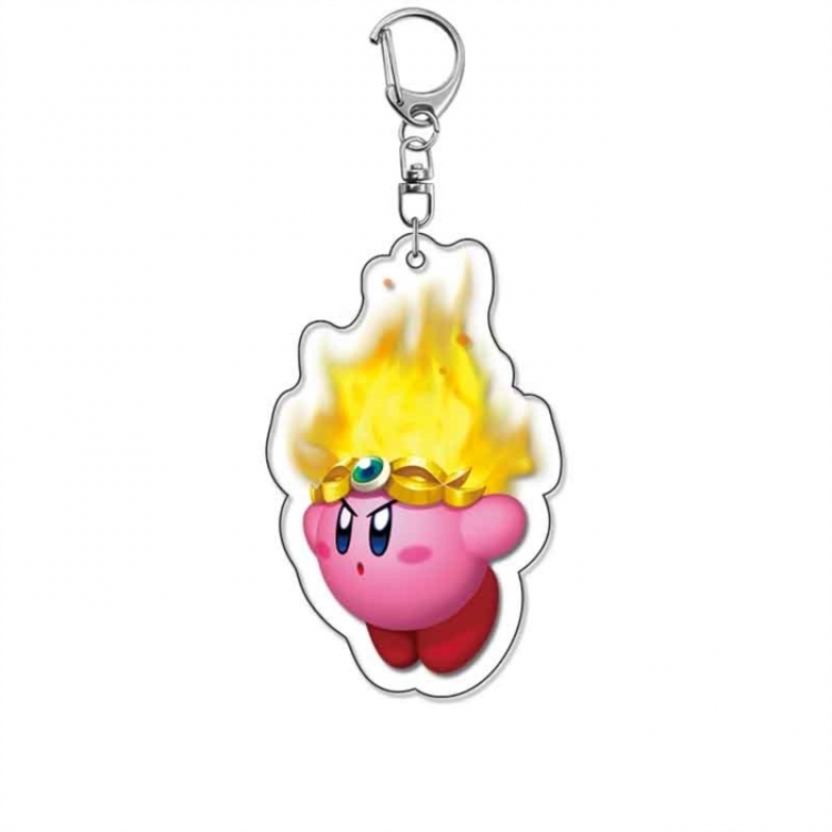 Kirby Anime Acrylic Keychain Charm price for 5 pcs