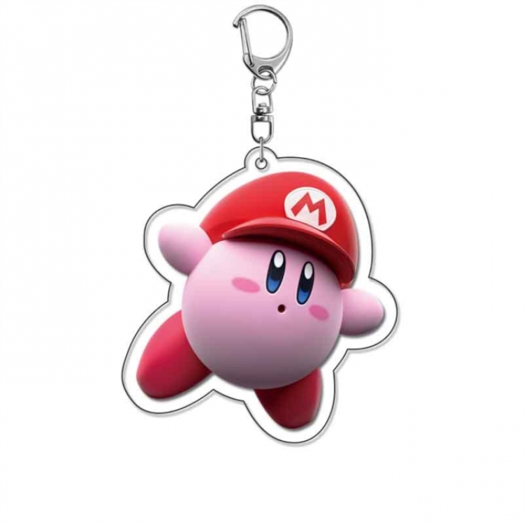 Kirby Anime Acrylic Keychain Charm price for 5 pcs