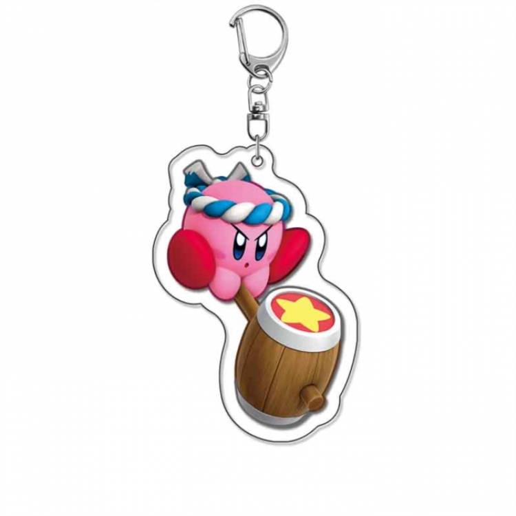 Kirby Anime Acrylic Keychain Charm price for 5 pcs