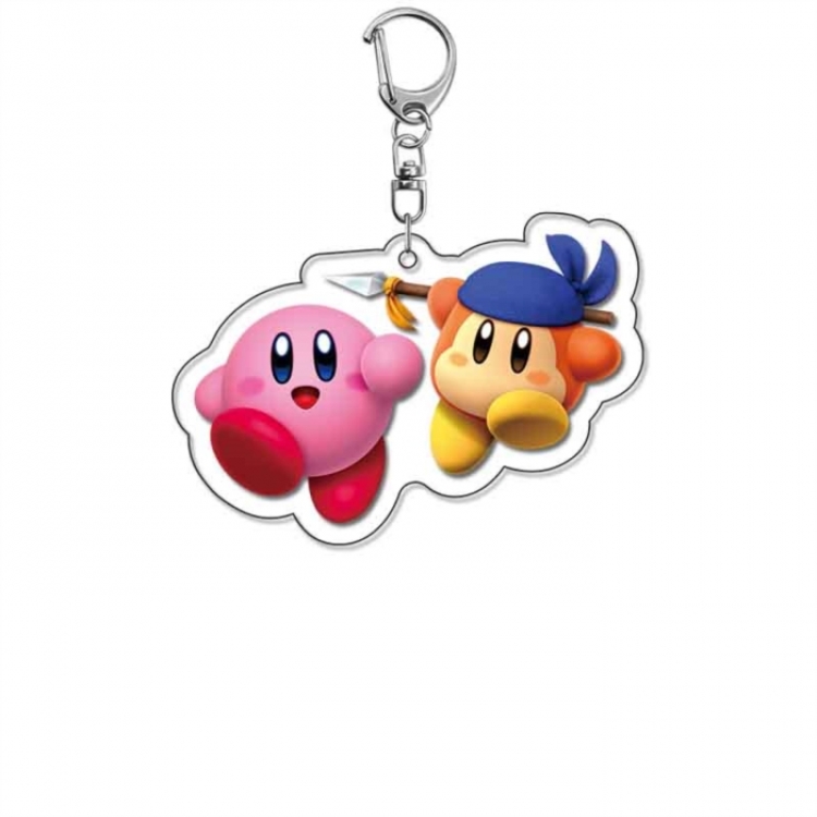 Kirby Anime Acrylic Keychain Charm price for 5 pcs