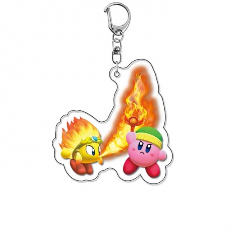 Kirby Anime Acrylic Keychain Charm price for 5 pcs