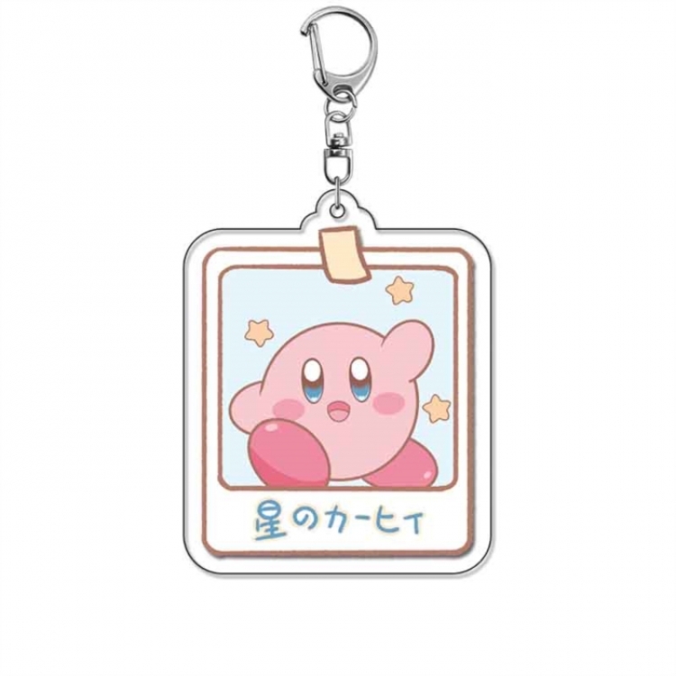 Kirby Anime Acrylic Keychain Charm price for 5 pcs