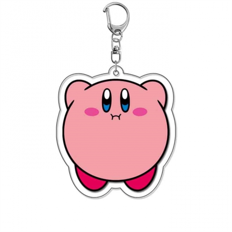 Kirby Anime Acrylic Keychain Charm price for 5 pcs