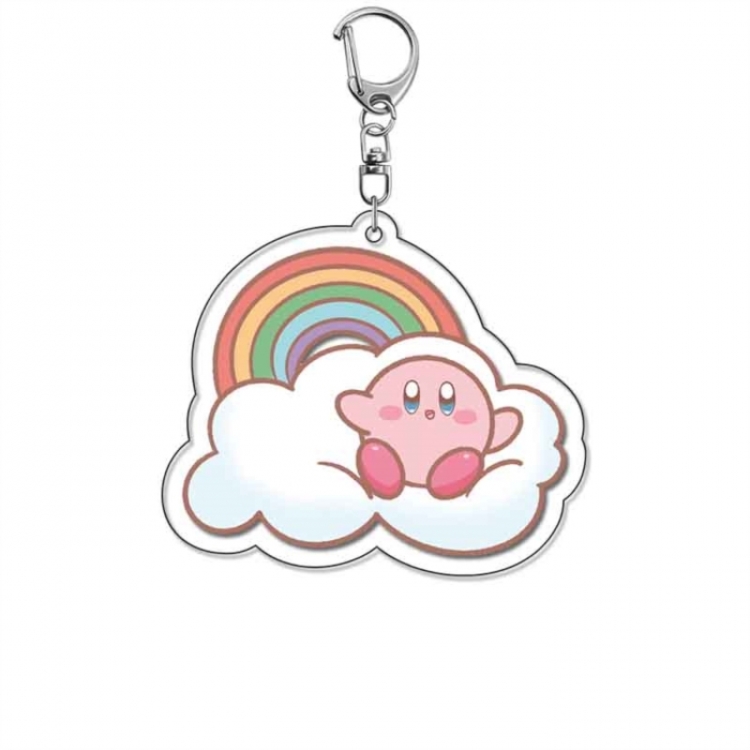 Kirby Anime Acrylic Keychain Charm price for 5 pcs