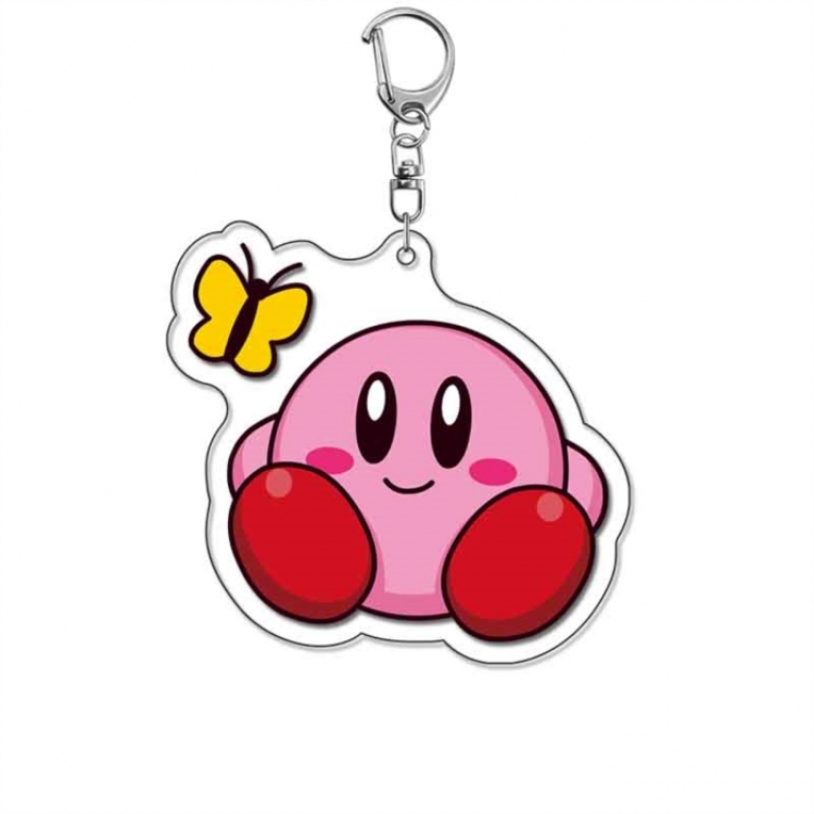 Kirby Anime Acrylic Keychain Charm price for 5 pcs