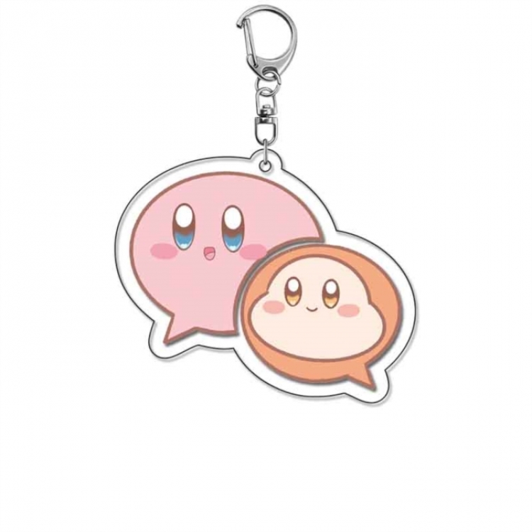 Kirby Anime Acrylic Keychain Charm price for 5 pcs