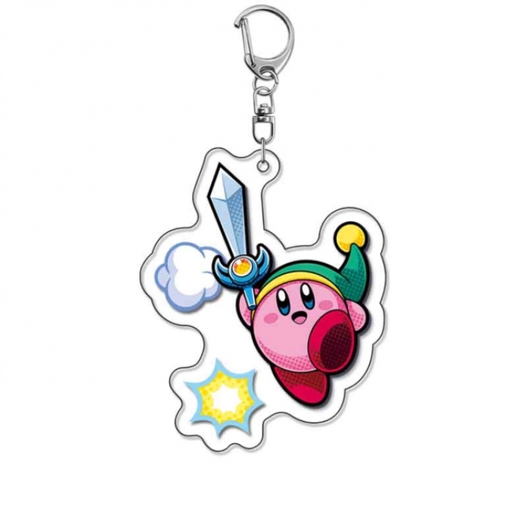 Kirby Anime Acrylic Keychain Charm price for 5 pcs