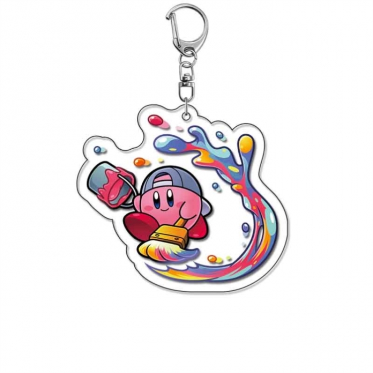 Kirby Anime Acrylic Keychain Charm price for 5 pcs