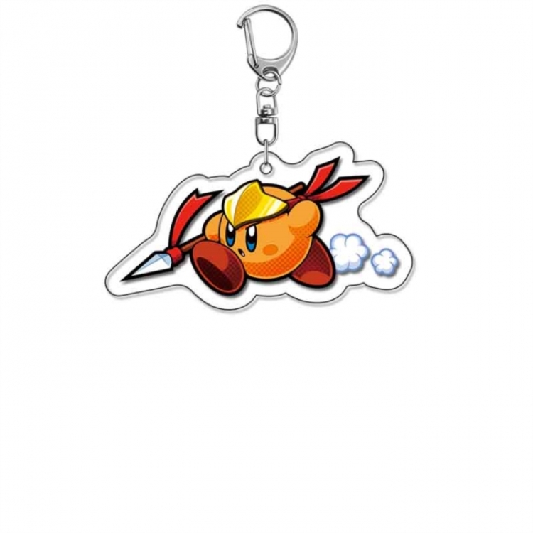 Kirby Anime Acrylic Keychain Charm price for 5 pcs