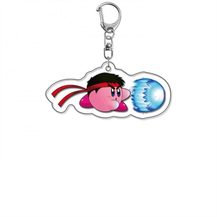 Kirby Anime Acrylic Keychain Charm price for 5 pcs