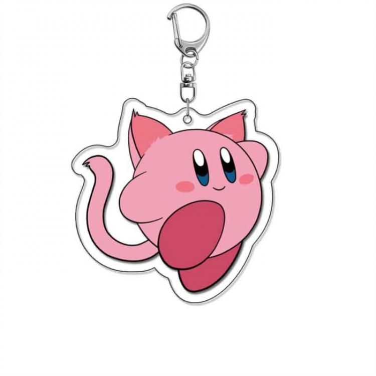 Kirby Anime Acrylic Keychain Charm price for 5 pcs